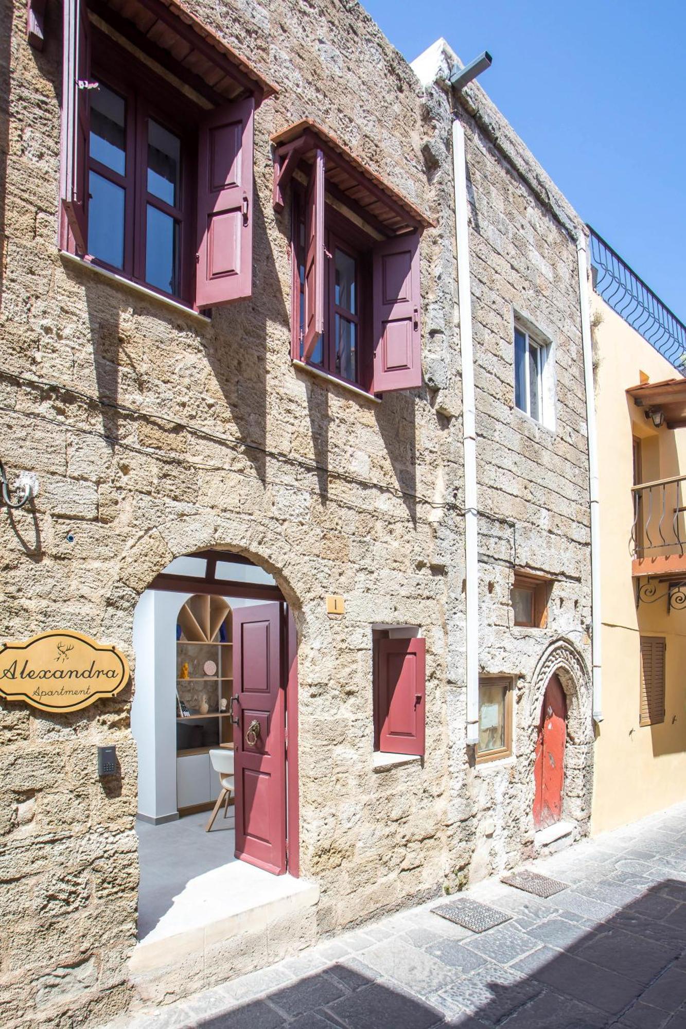 Villa Alexandras Stone House Rhodes City Exterior foto